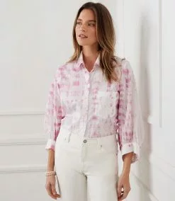 Karen Kane Tie Dye Shirt 16 Karen Kane Tie Dye Shirt -karen kane Sales Shop karenkane summer 2023 2L35540 TD 007