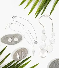 Karen Kane Feather Pendant Necklace 12 Karen Kane Feather Pendant Necklace -karen kane Sales Shop pearl